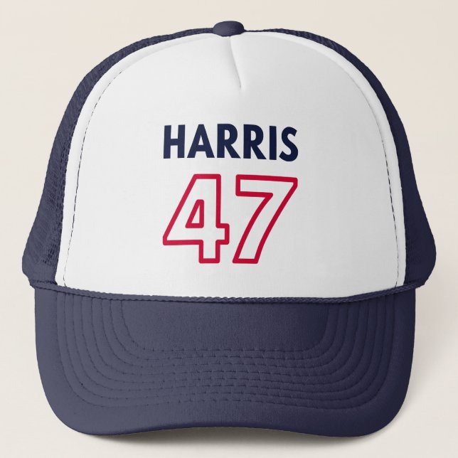 Casquette Harris 47 III - Kamala Harris Pour Président (Devant)