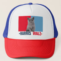 Harris Walz 2024 Manifestement rouge bleu