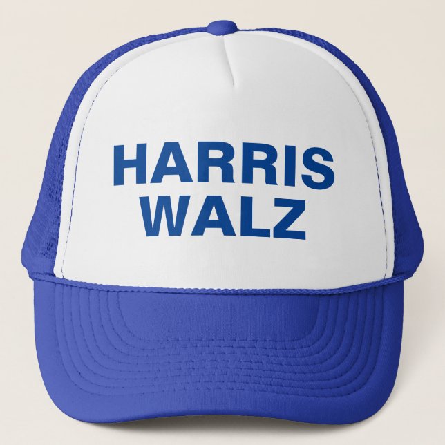 Casquette Harris Walz PERSONNALISABLE (Devant)