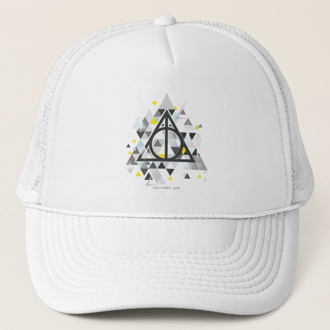 Casquette Harry Potter | Geometric Deathly Hallows (Devant)
