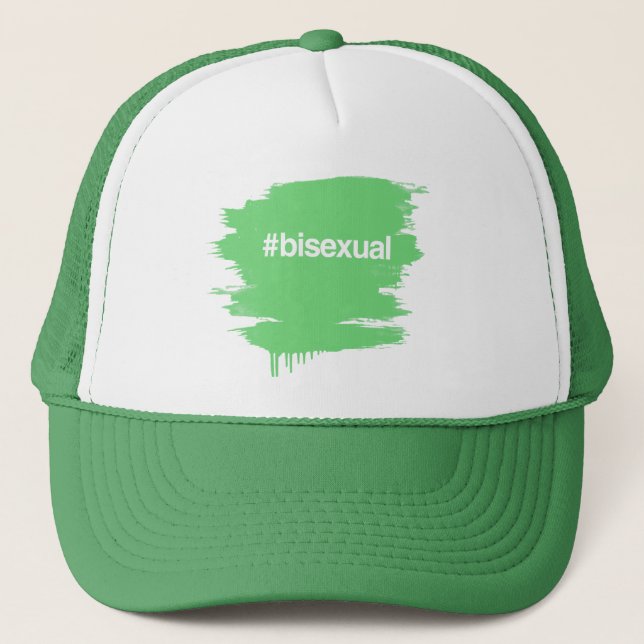 CASQUETTE HASHTAG BISEXUEL (Devant)