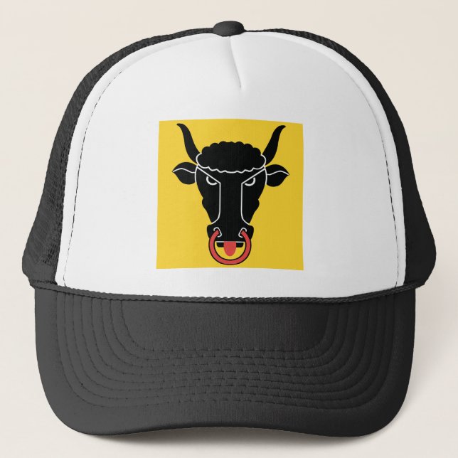 Casquette Hat with Flag of Uri canton, Switzerland (Devant)
