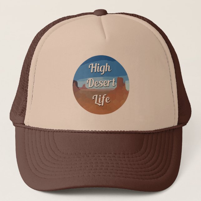 Casquette Haute Vie désertique (Devant)