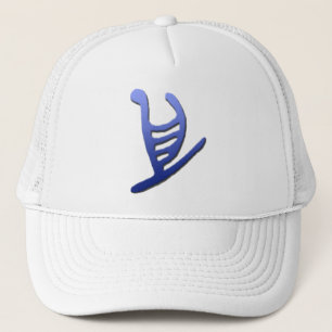 Casquette hawaïen de pétroglyphe de tangon