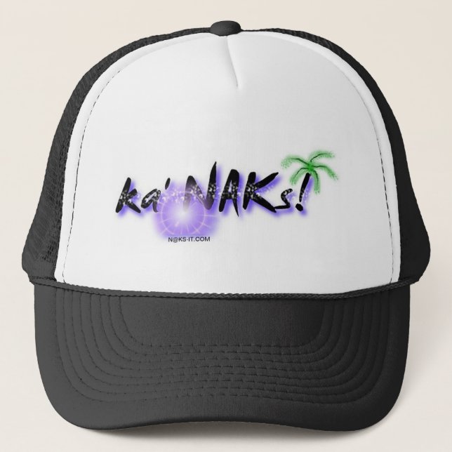 Casquette hawaïen local de style : Ka NAKs (Devant)