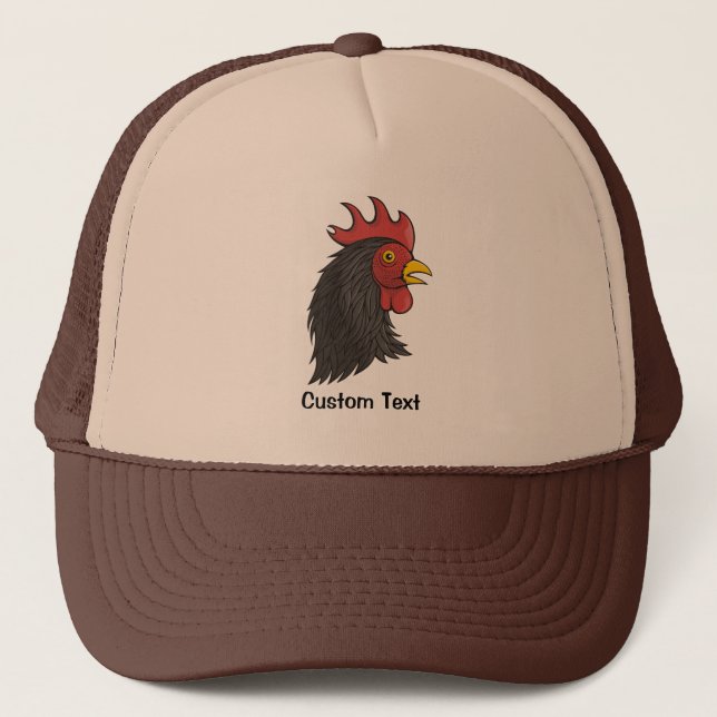 Casquette Head de Black Rooster (Devant)