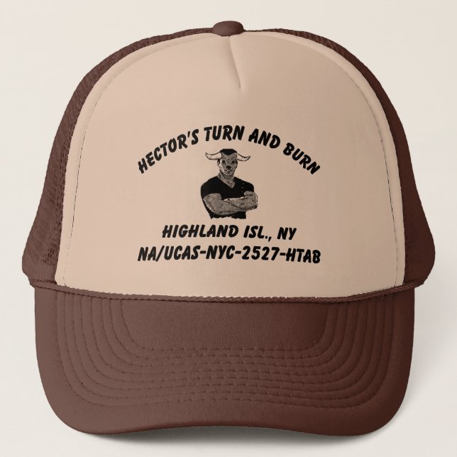 Casquette Hector's Turn and Burn Trucker Hat (Devant)