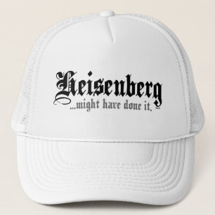 Casquette Heisenberg…