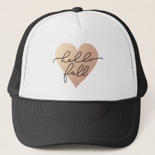 Casquette Hello Fall Love Heart