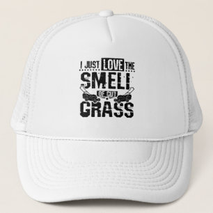 Casquette Herbe de tondeuse de pelouse