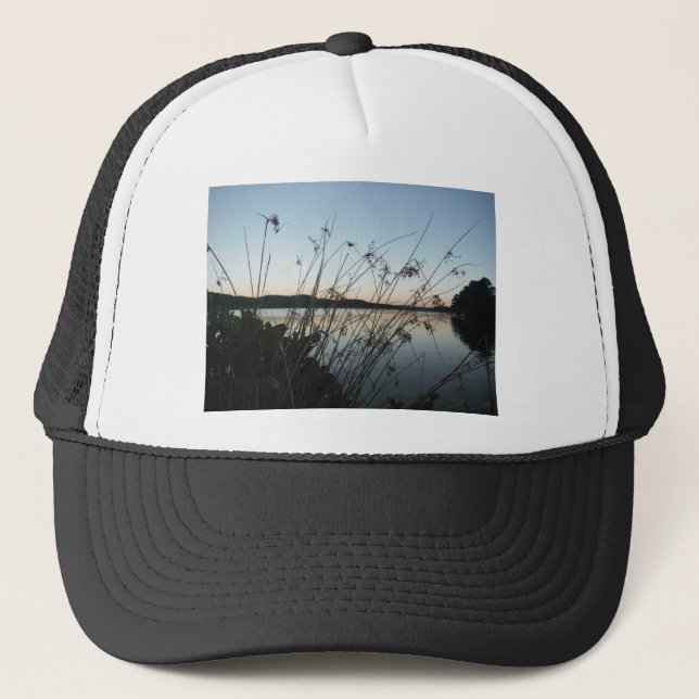 Casquette Herbes au lac Sunset (Devant)