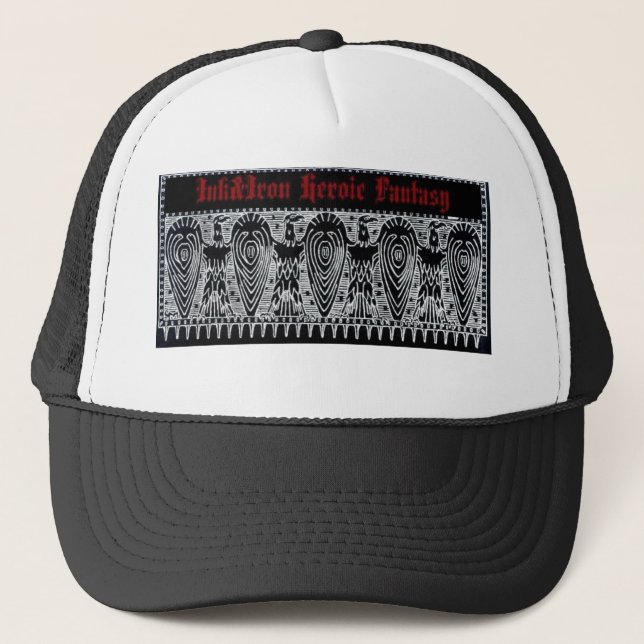 Casquette héroïque d'imaginaire d'Ink&Iron (Devant)