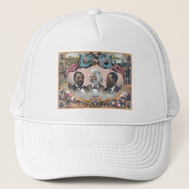 Casquette Héros abolitionnistes noirs, Bailey Douglass (Devant)