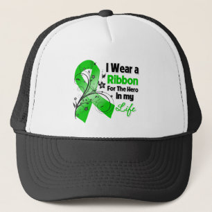 Casquette Héros cholagogue de ruban de Cancer dans ma vie