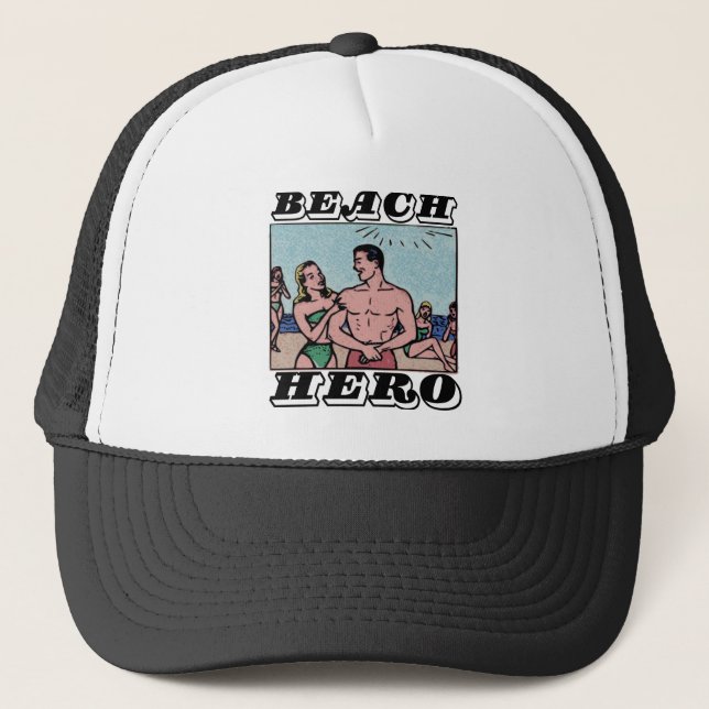 Casquette Héros de plage (Devant)