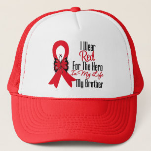 Casquette Héros du ruban du cancer du sang dans ma vie Mon f