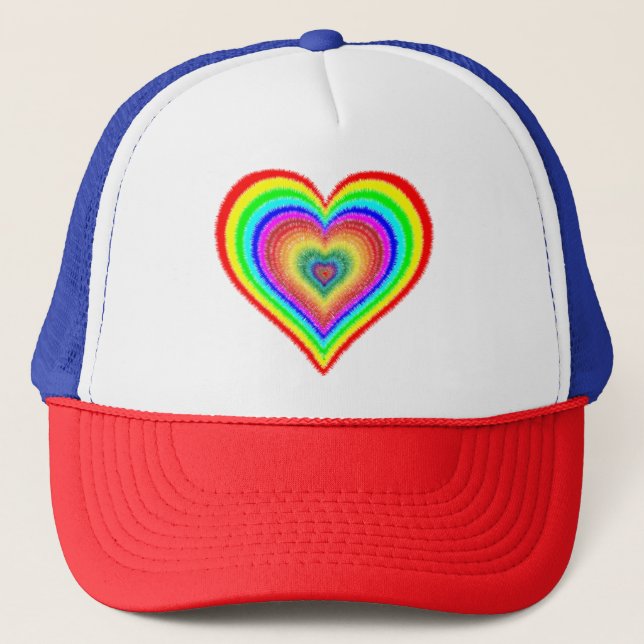 Casquette Heureuse Sainte-Valentin Avec Symbole D'Amour-2554 (Devant)
