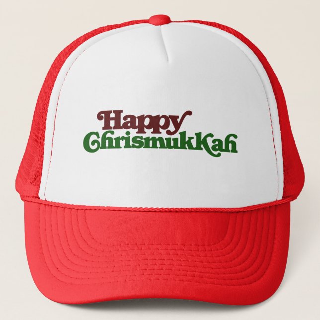 Casquette Heureux Chrismukkah (Devant)