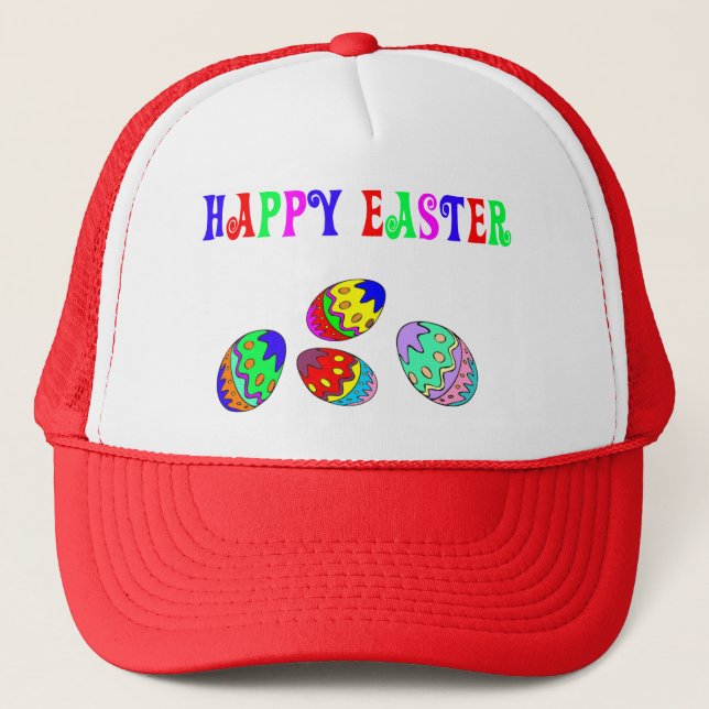 Casquette heureux de Pâques (Devant)