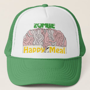 Casquette heureux de repas de zombi