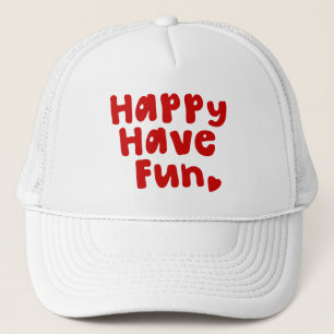 Casquette Heureux de s'amuser