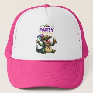 Casquette Heureux Mardi Gras Alligator