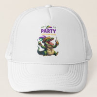 Heureux Mardi Gras Alligator