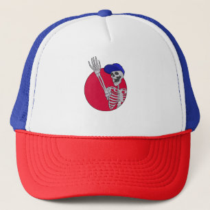 Casquette Hey Amis Cool et drôle Squelette