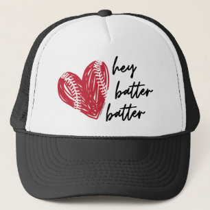 Casquette Hey Batter Batter Baseball Love - GraphicLoveShop