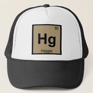 Casquette Hg - Haggis Chimie de viande Symbole de table péri