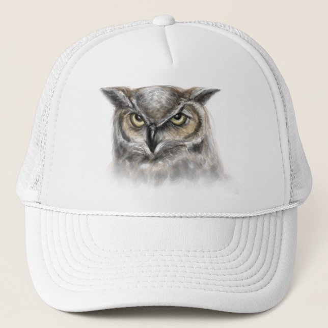 Casquette hibou (Devant)