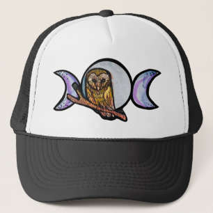Casquette Hibou à trois lunes