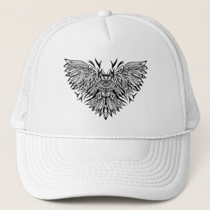 Casquette hibou tribal