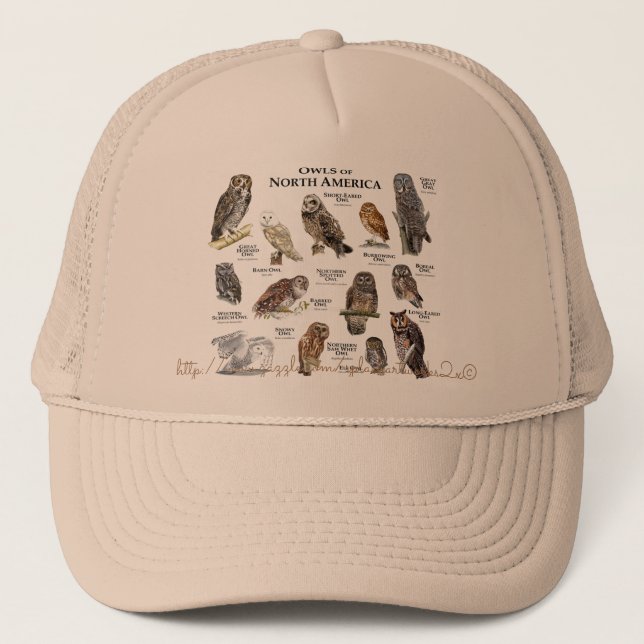 Casquette "Hiboux de l'Amérique " (Devant)