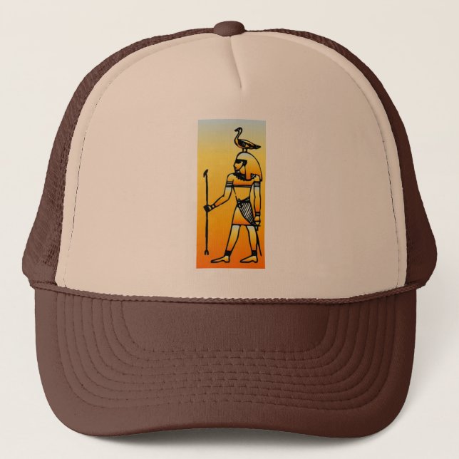 Casquette Hiéroglyphes égyptiens (Devant)