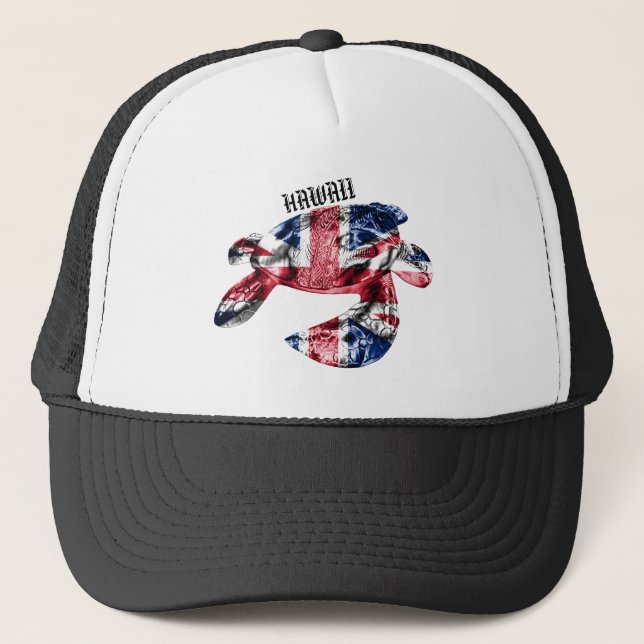 Casquette HIFlag de la tribu Hawaii Honu (Devant)