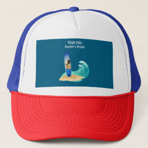 Casquette "High Tide : la fierté du surfeur" aventure océan