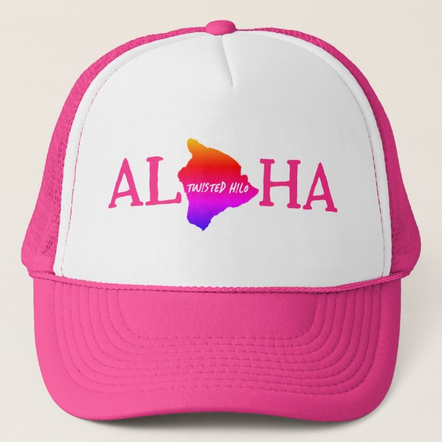 CASQUETTE HILO ALOHA TRUCKER HAT (Devant)