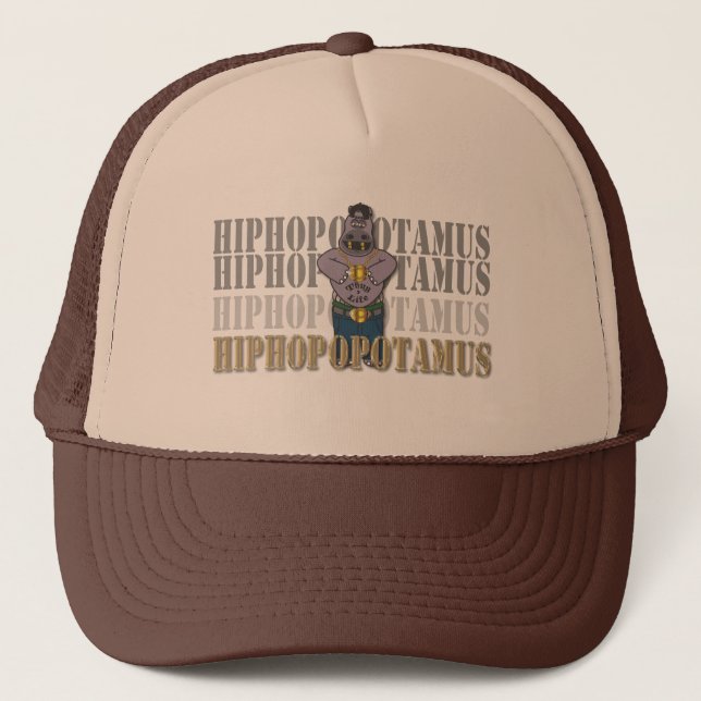 Casquette Hiphop-opotamus (Devant)
