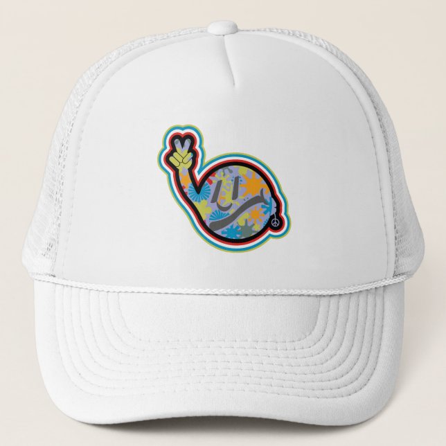 Casquette HIPPIE ICON lines ver 2023 BY MASANSER (Devant)
