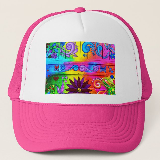 casquette hippie super (Devant)