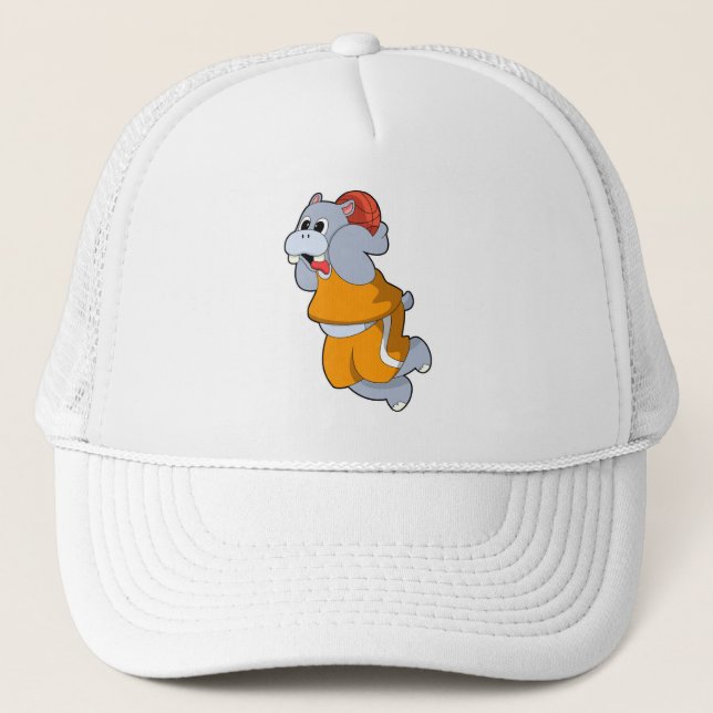 Casquette Hippo au Basketball Sports (Devant)