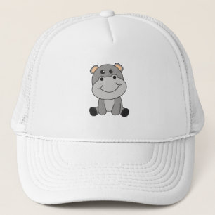 Casquette Hippo Hippo Animaux mignons Pour Enfants Hippopota
