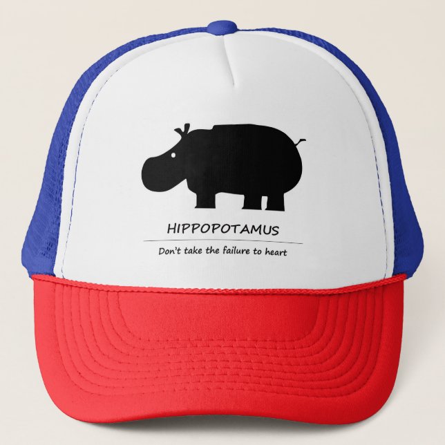 Casquette Hippopotame (Devant)