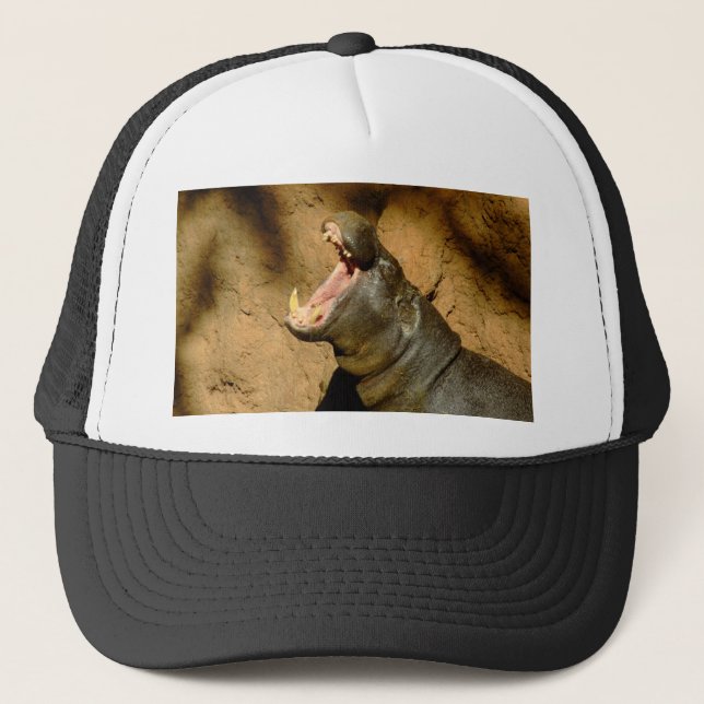 Casquette hippopotame affamé (Devant)