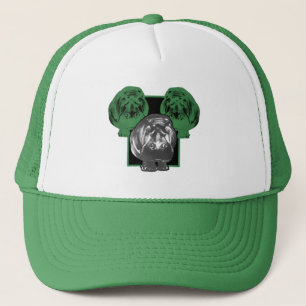 Casquette Hippopotame vert