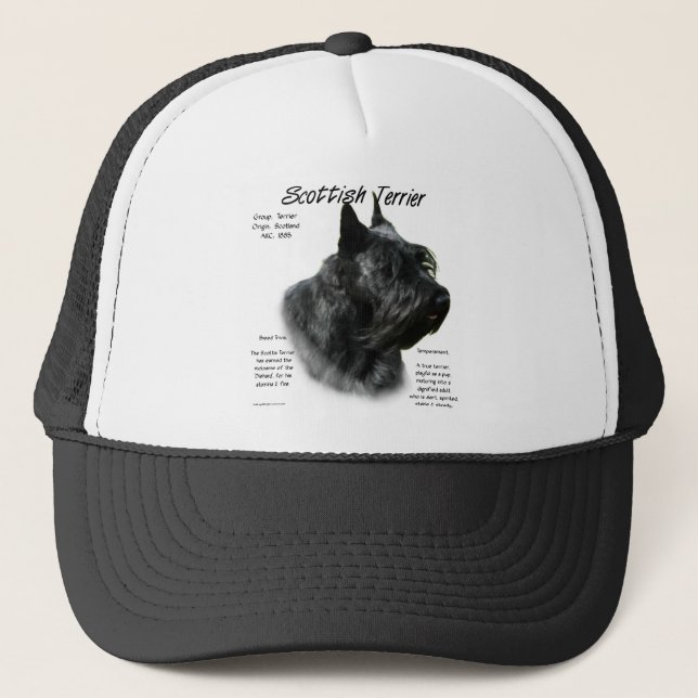 Casquette Histoire de l'Écosse noire (Devant)