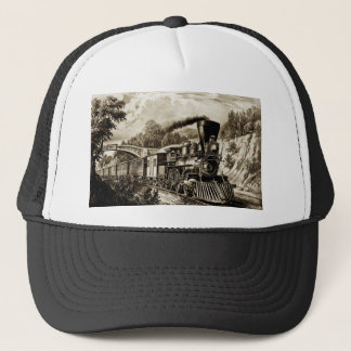Casquette Historique des locomotives des moteurs à vapeur
