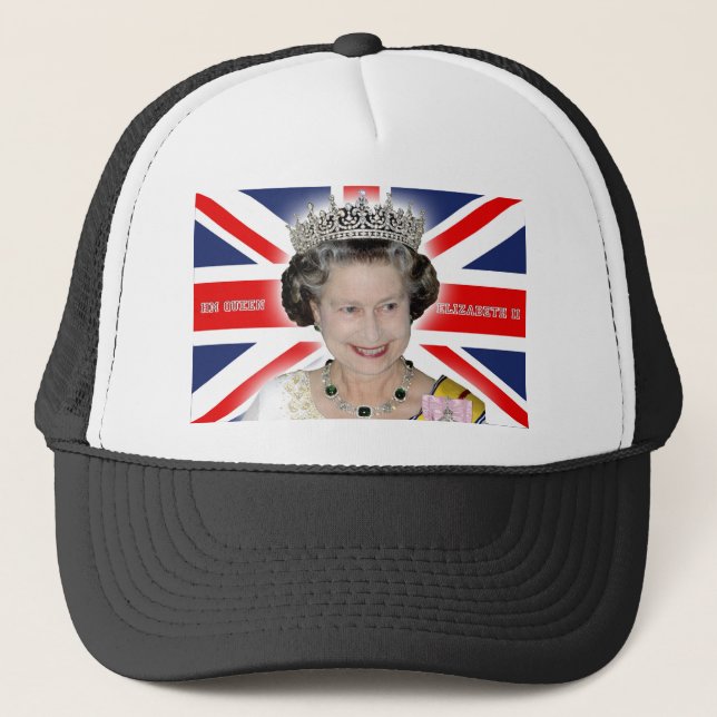 Casquette HM Queen Elizabeth II - Photo Pro (Devant)