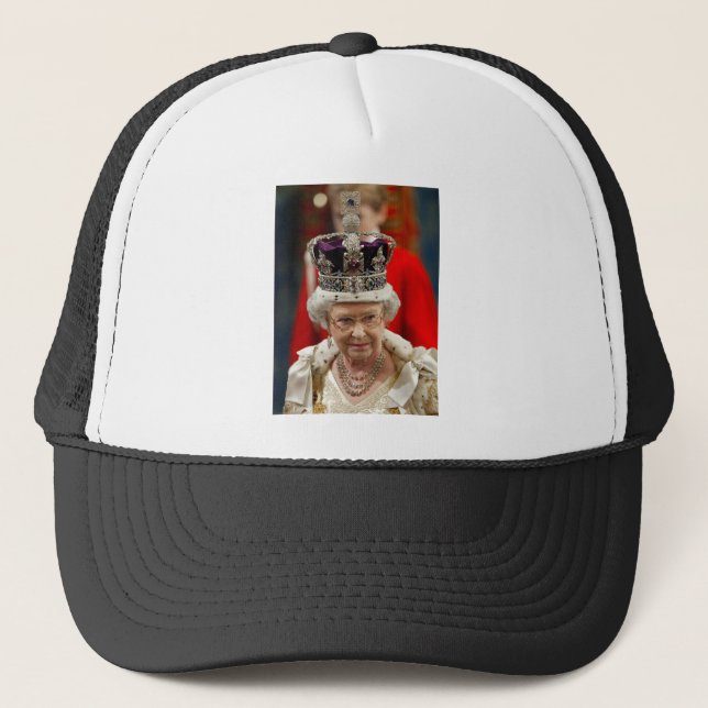 Casquette HM Queen Elizabeth II Platinum Jubilee (Devant)